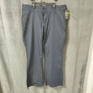 Dickies Flex Twill Slim Fit Boot Cut Navy Work Pants Size 16 NWT